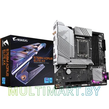 Материнская плата Gigabyte B760M Aorus Elite AX (rev. 1.x) картинка 6